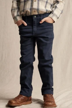 Spodnie z tkaniny twill