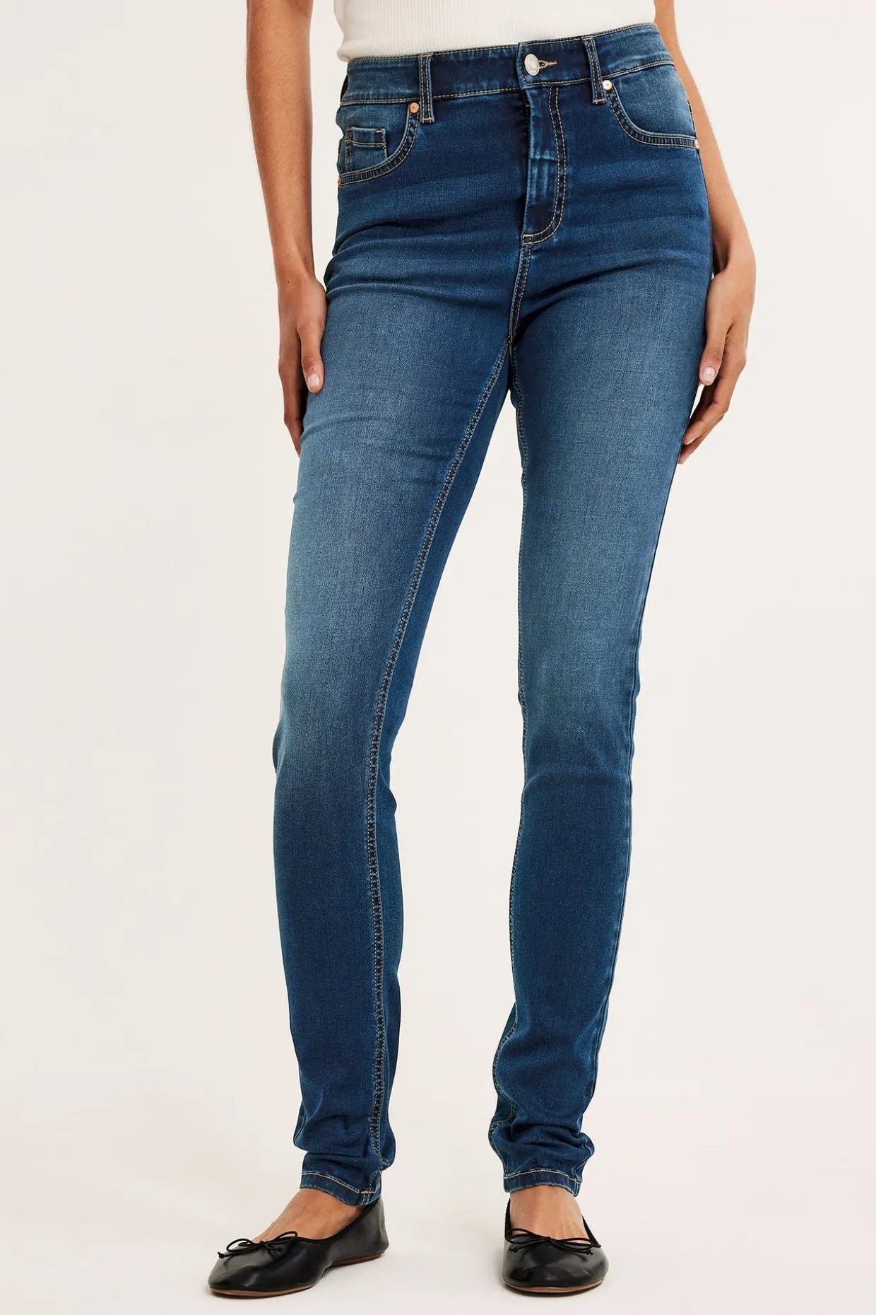 Super slim jeans high waist long leg