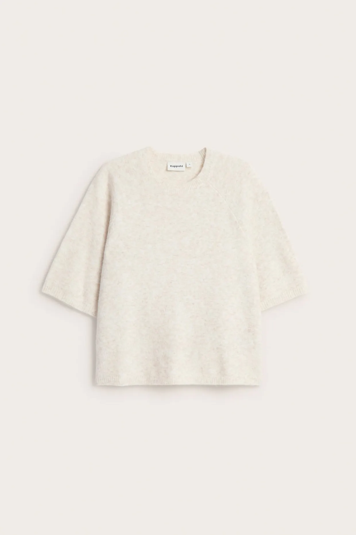 Sweter oversize z krótkim rękawem