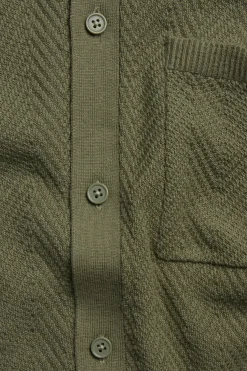 Sweter z dzianiny, z krótkimi rękawami