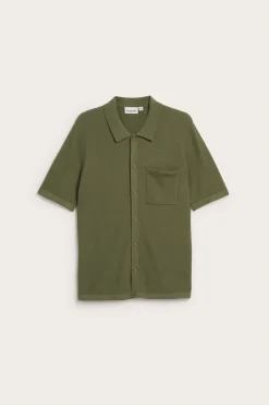 Sweter z dzianiny, z krótkimi rękawami