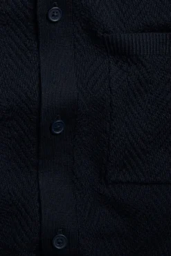 Sweter z dzianiny, z krótkimi rękawami