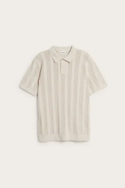 Sweter z dzianiny, z krótkimi rękawami