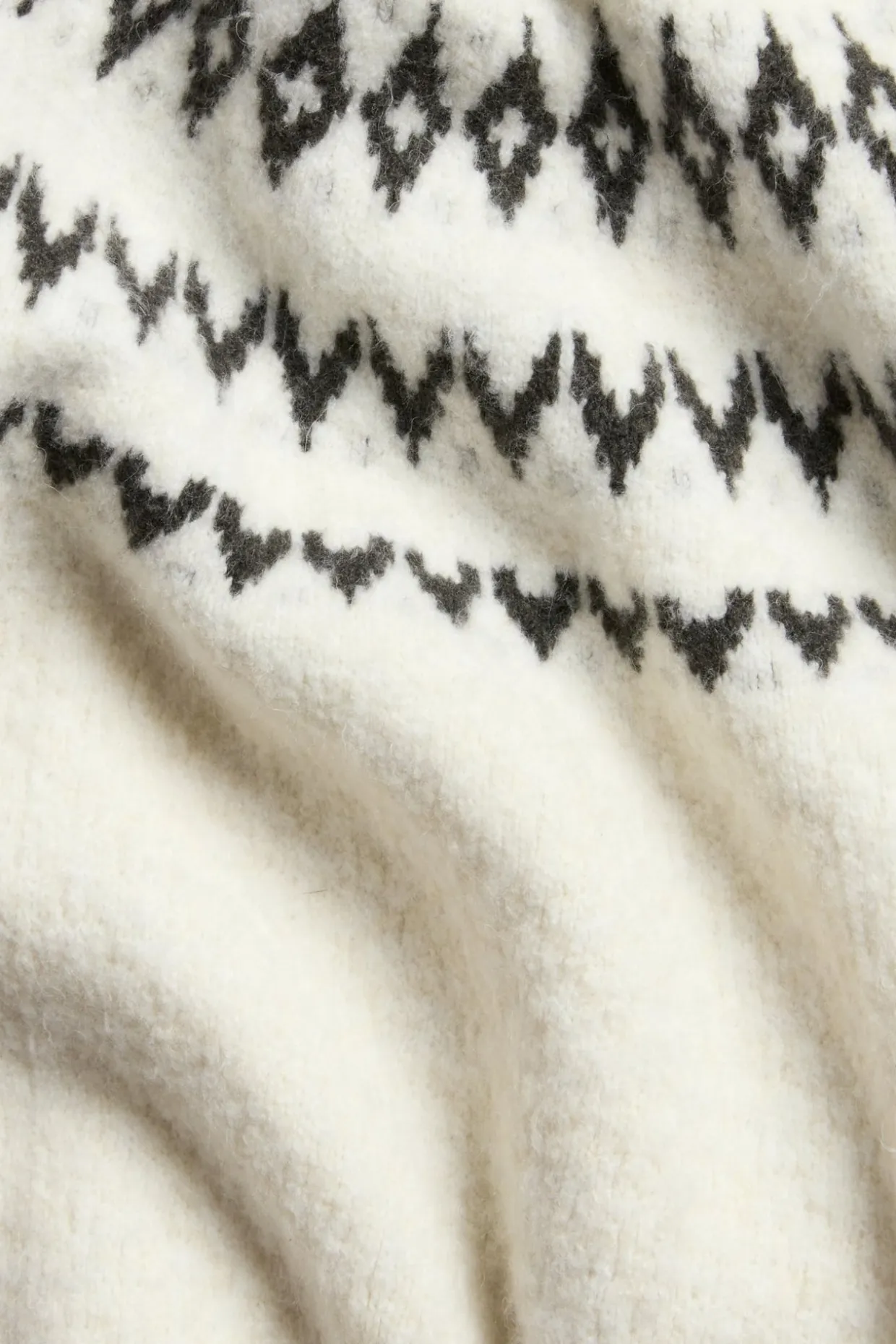 Sweter z dzianiny, z krótkimi rękawami