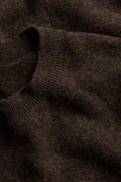 Sweter z dzianiny, z krótkimi rękawami