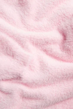 Sweter z dzianiny z przędzy o długim włosiu