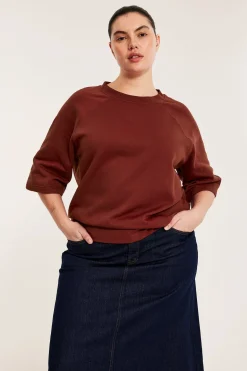 Sweter z krótkimi rękawami