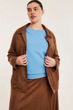 Sweter z krótkimi rękawami