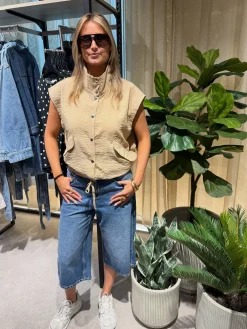 Szorty bermudy z denimu
