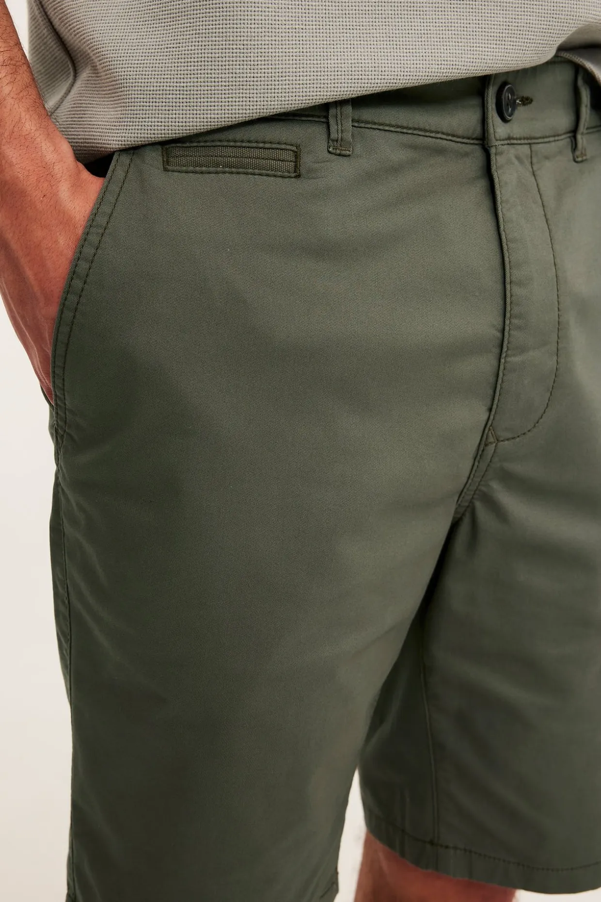 Szorty chino z bawełny twill