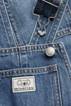 Szorty ogrodniczki z denimu