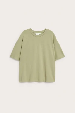 Top oversize z krótkim rękawem