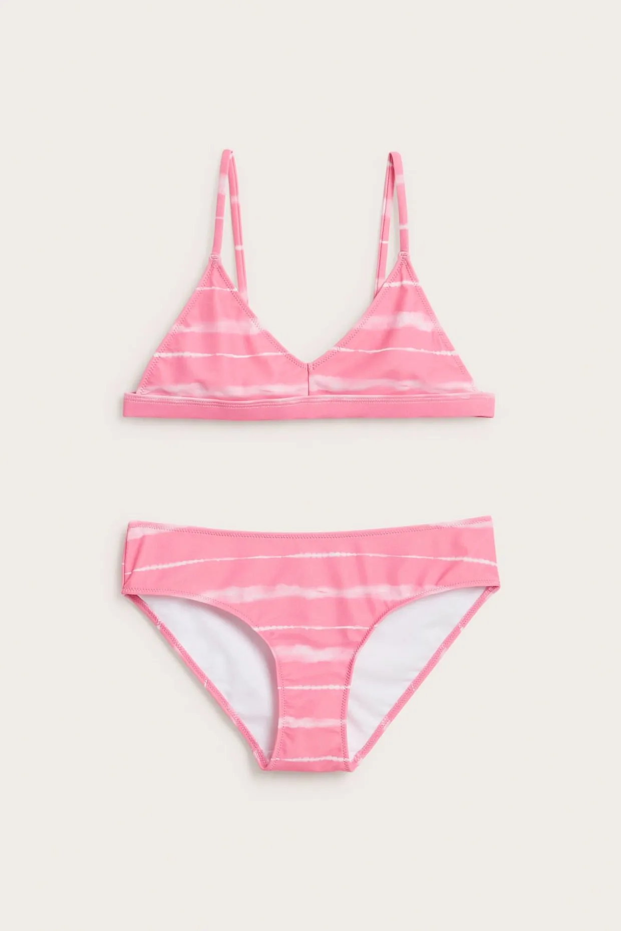 Trójkątne bikini z batikowym wzorem