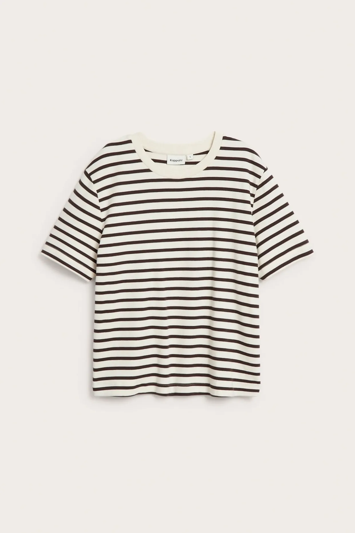 T-shirt oversize w paski