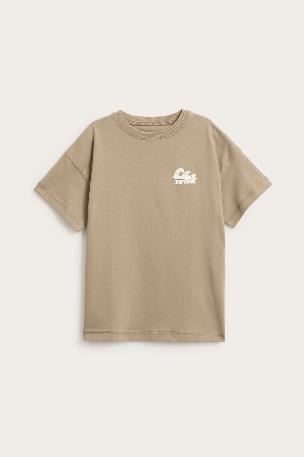 T-shirt oversize z bawełny