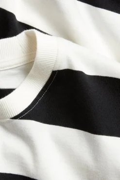 T-shirt oversize z bawełny
