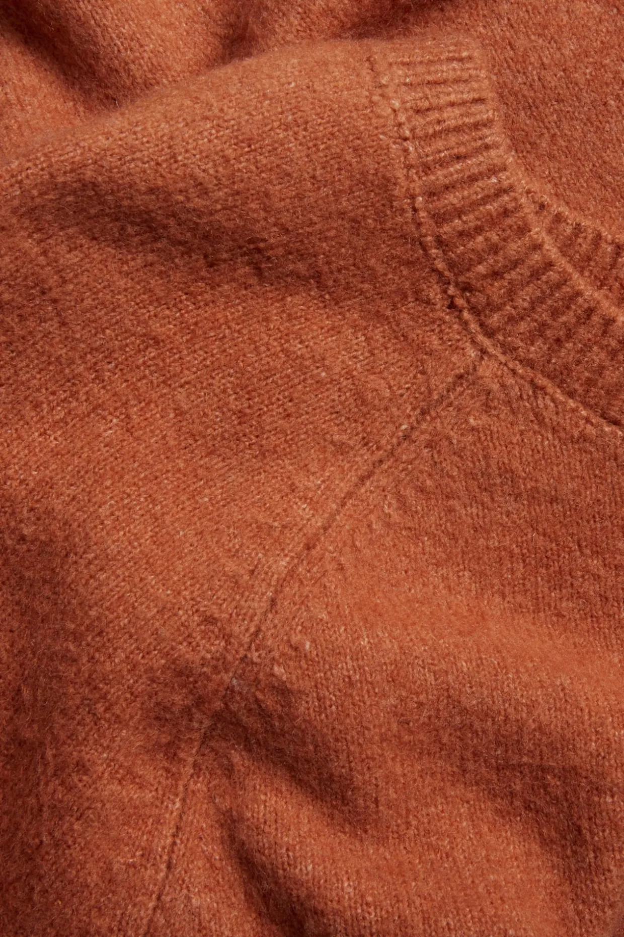 T-shirt oversize, z dzianiny
