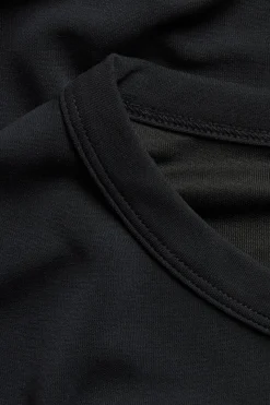 T-shirt pudełkowy z mieszanki modalu
