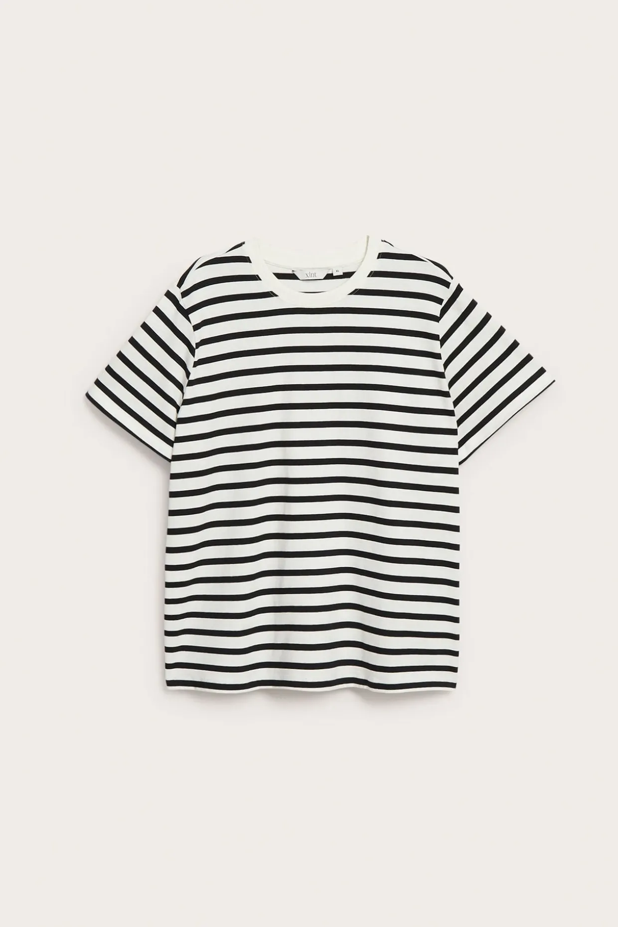 T-shirt w paski, z bawełny