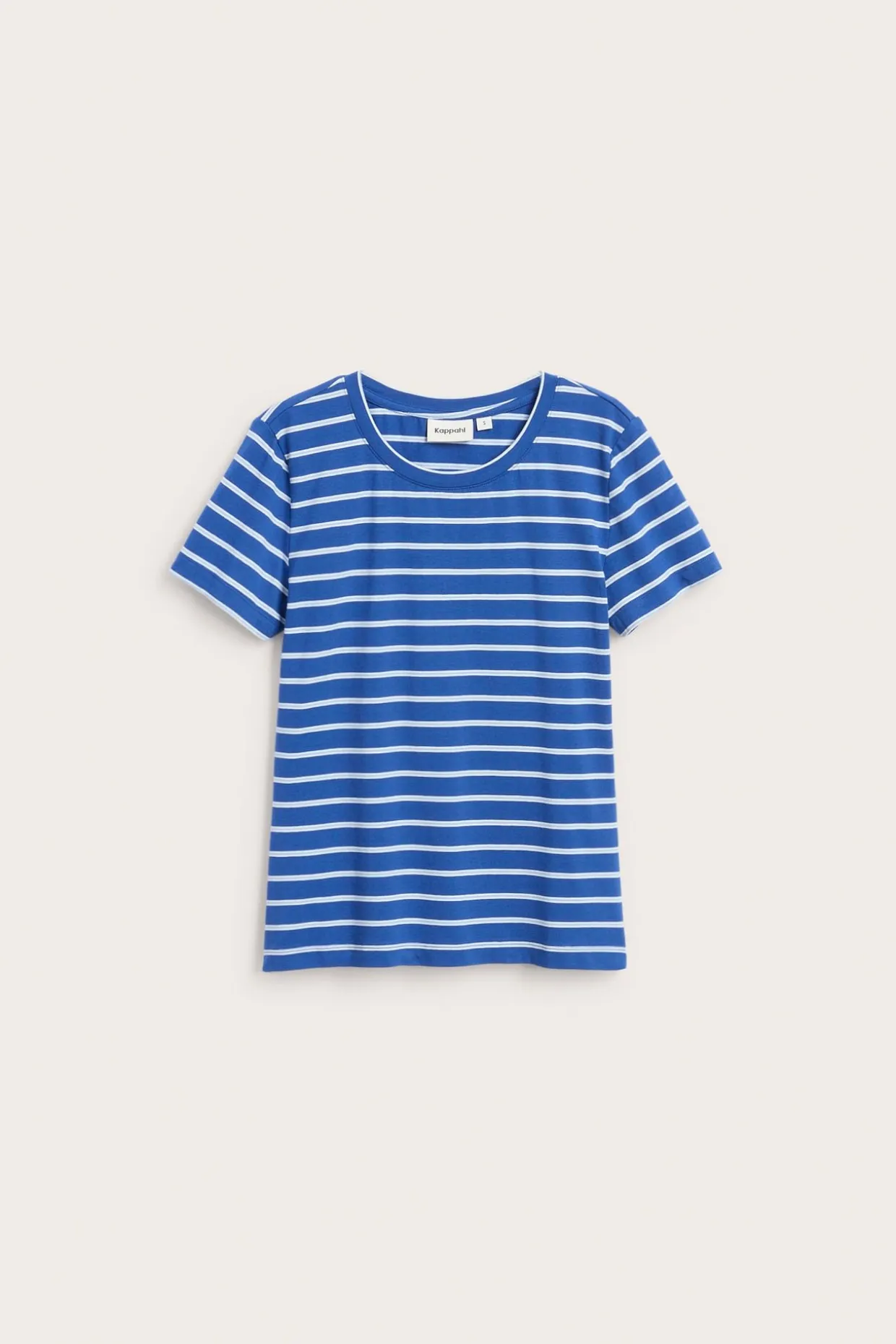 T-shirt w paski, z bawełny