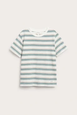 T-shirt w paski, z trykotu slub