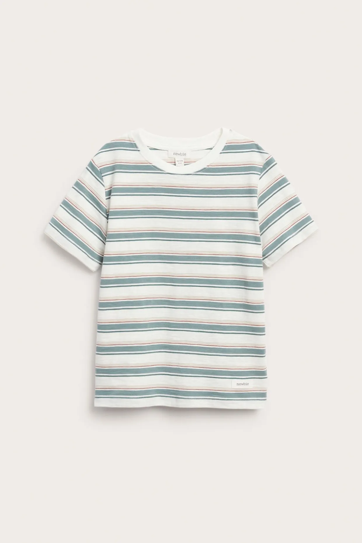 T-shirt w paski, z trykotu slub