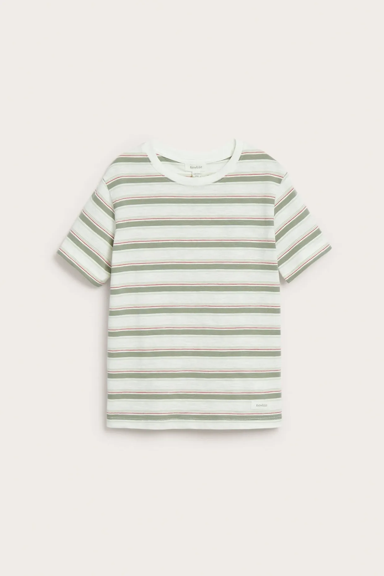 T-shirt w paski, z trykotu slub