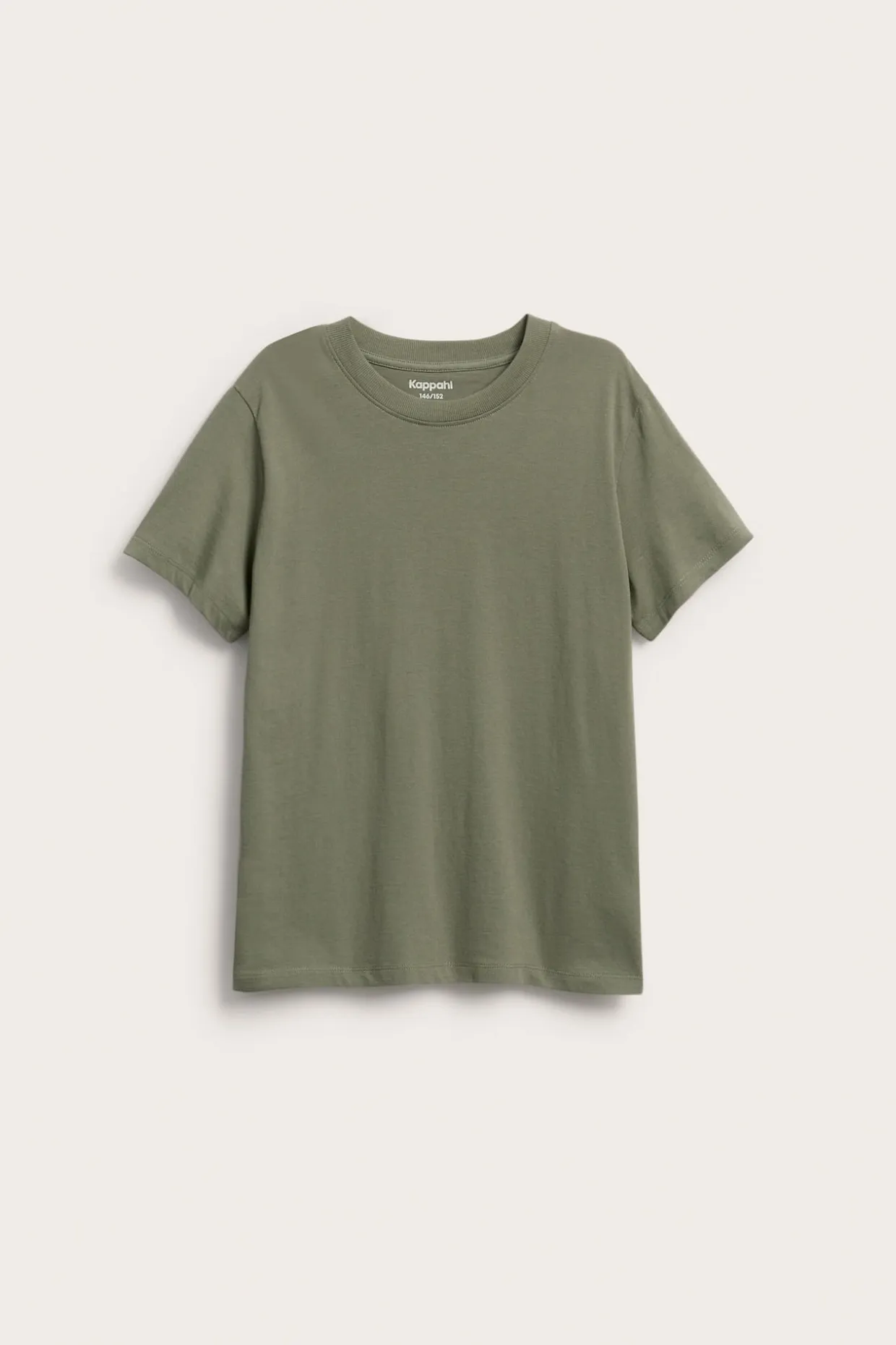 T-shirt z bawełnianej dzianiny, z krótkimi rękawami
