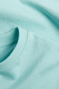 T-shirt z bawełnianej dzianiny, z krótkimi rękawami