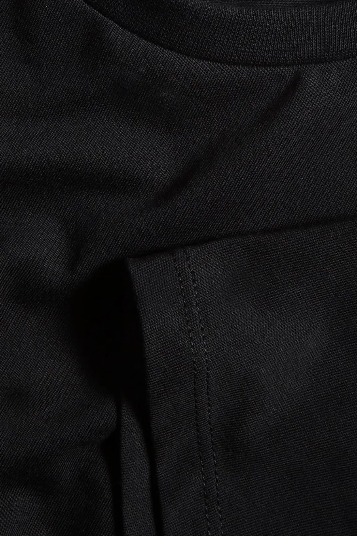 T-shirt z bawełnianej dzianiny, z krótkimi rękawami