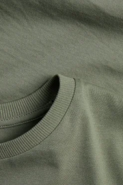 T-shirt z bawełnianej dzianiny, z krótkimi rękawami