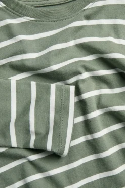 T-shirt z długimi rękawami, w paski