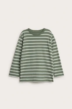 T-shirt z długimi rękawami, w paski