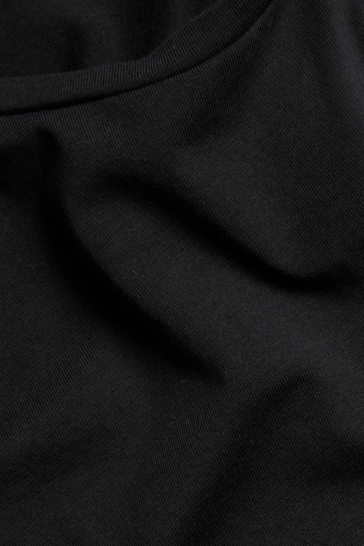 T-shirt z długim rękawem, z bawełny