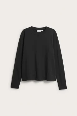 T-shirt z długim rękawem, z bawełny