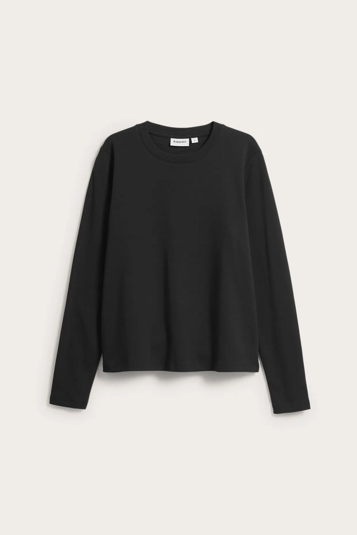 T-shirt z długim rękawem, z bawełny