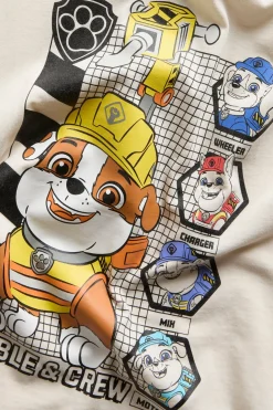 T-shirt z długim rękawem, z motywem Rubble’a z „Psiego Patrolu”