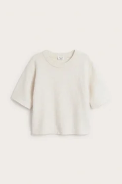 T-shirt z dzianiny