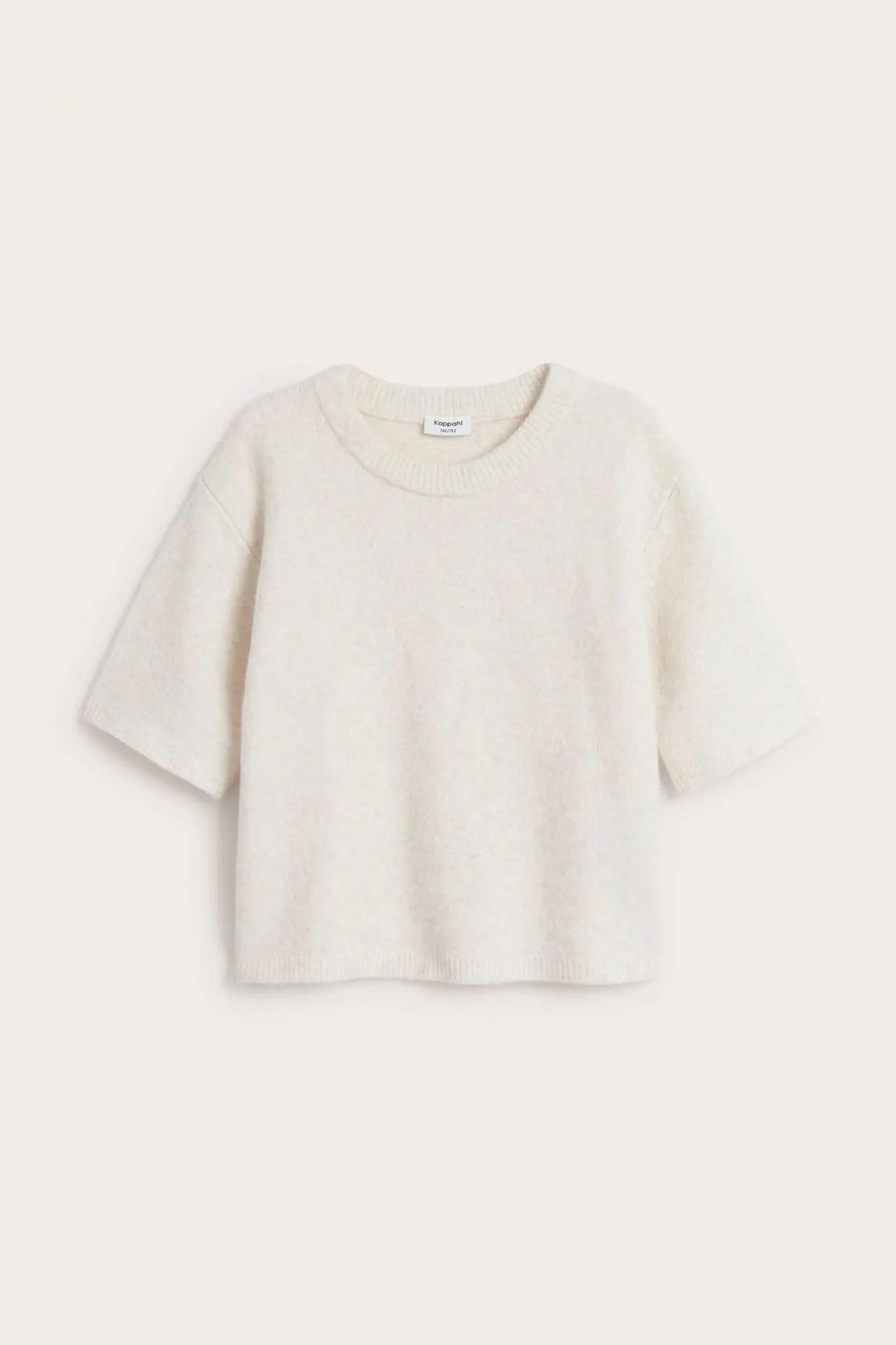 T-shirt z dzianiny