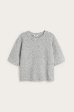 T-shirt z dzianiny