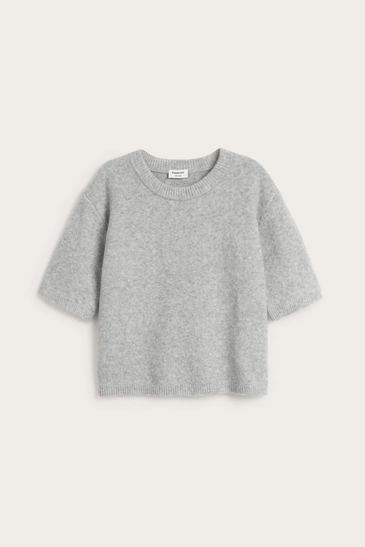 T-shirt z dzianiny