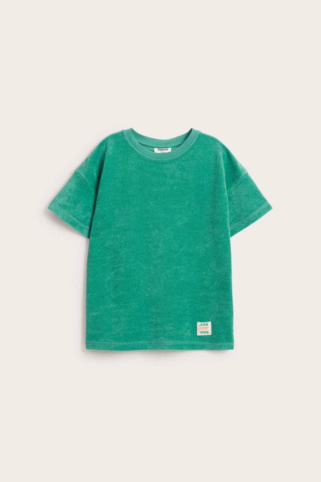 T-shirt z krótkimi rękawami, z froty
