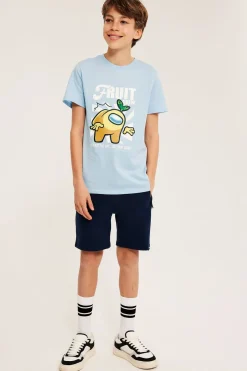 T-shirt z krótkimi rękawami, z nadrukiem Among Us