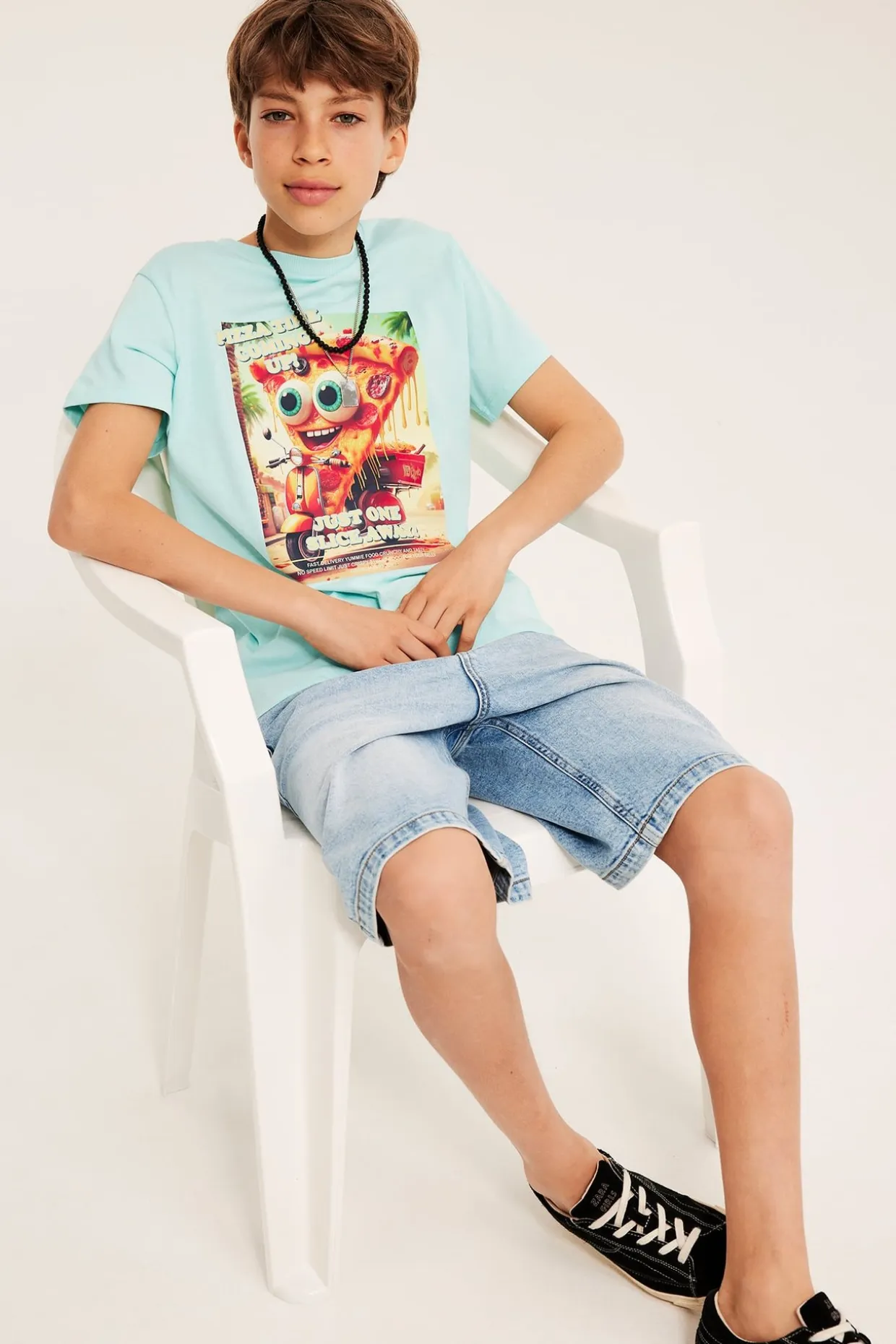 T-shirt z nadrukiem z przodu