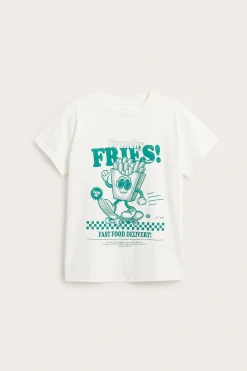 T-shirt z nadrukiem z przodu