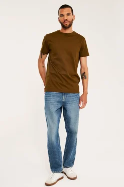 T-shirt z okrągłym dekoltem