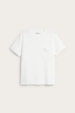 T-shirt z wzorem strukturalnym, regularny krój