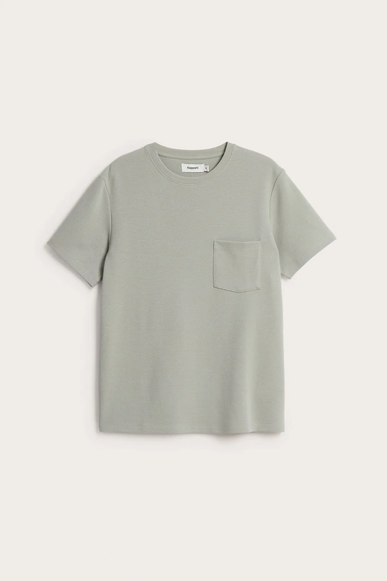 T-shirt z wzorem strukturalnym, regularny krój
