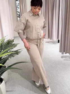 Wide jeans high waist