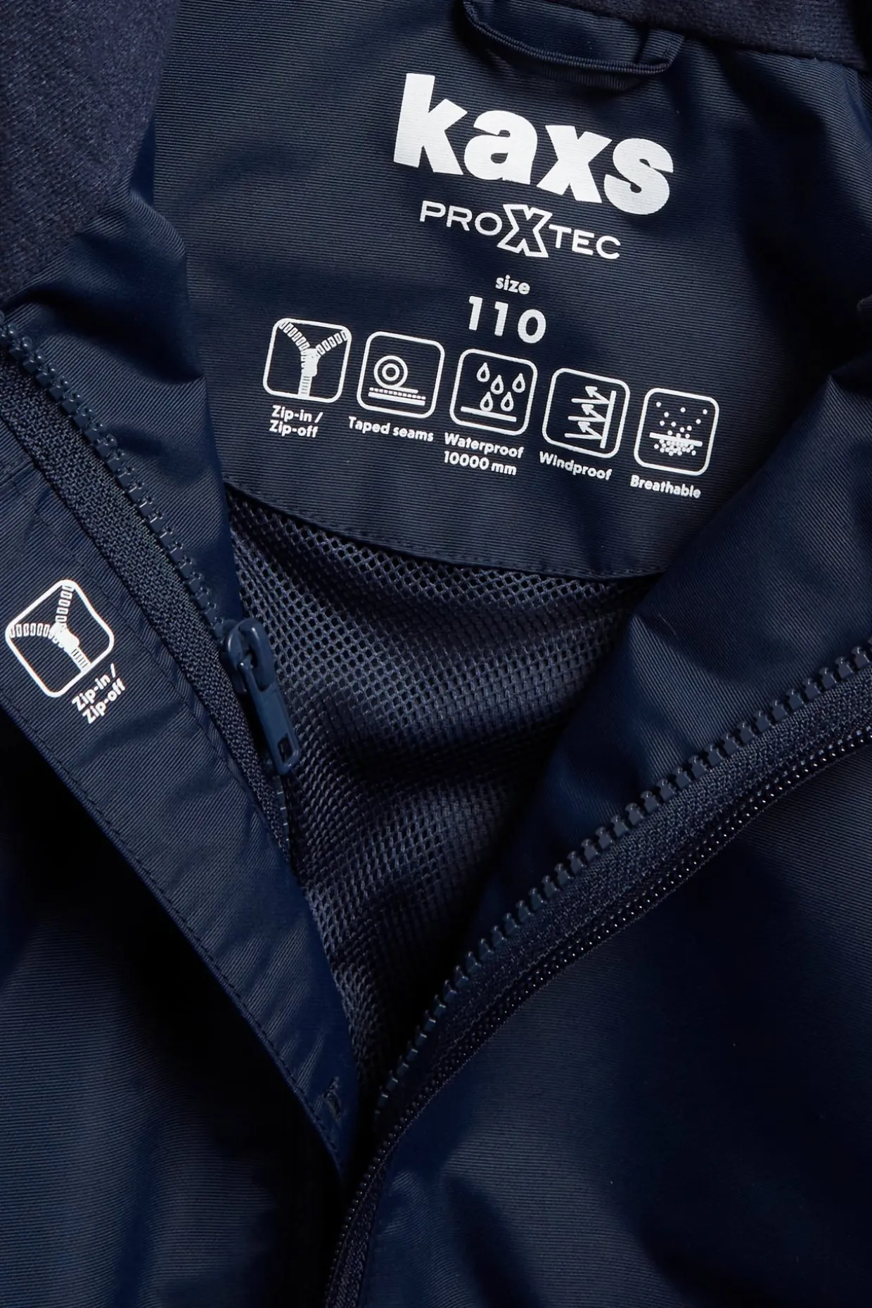 Wodoszczelna kurtka typu shell zip-in / zip-off Kaxs Proxtec